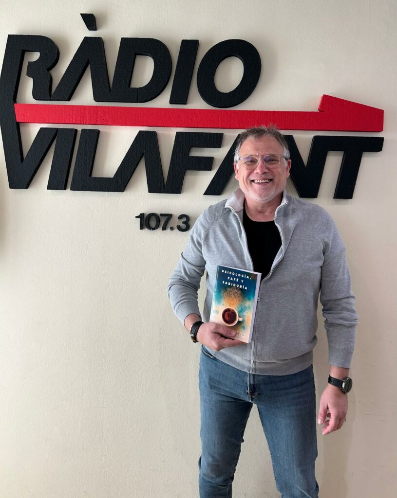 Lluís Carballo ens presenta “Psicologia, cafè i saviesa”, una manera diferent d’entendre la vida i les emocions.
